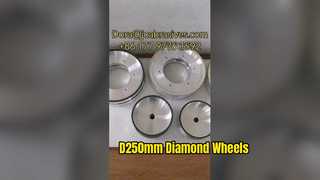 นาฬิกา: ตู้โชว์ล้อแก้วและล้อเรซิน D250 มม