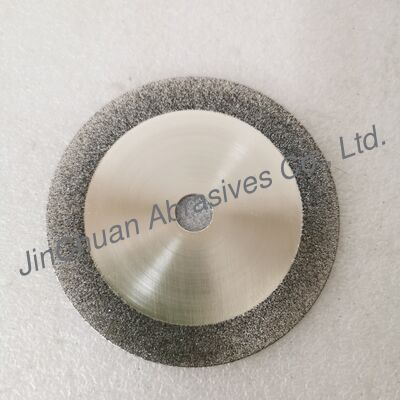 คุณภาพ  Customed Single-Sided Abrasive Electroplated CBN Cutting Blades 100*0.8*12.7mm B60/70 โรงงาน