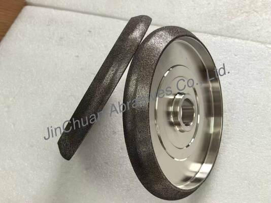 8 Inch 203mm Electroplated CBN Sharpening Wheel 32mm Bore Customizable for Woodworking Band Saw Blade Grinding