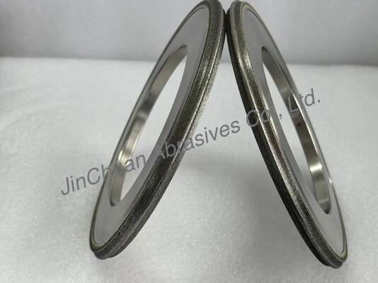 Customizable Electroplated Diamond Grinding Wheel 200x10.5x127x5mm For Carbide Saw Sharpening