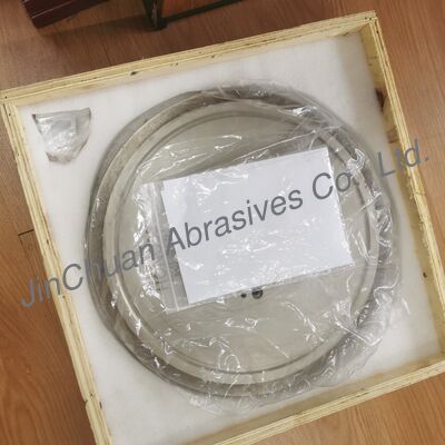 Custom-designed 400mm Diameter Electroplated CBN Grinding Wheels For Precision Grinding