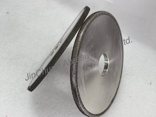 150mm Electroplated CBN Chamfering Wheel with B140/170 Grit and 31.75mm Bore for Precision Grinding