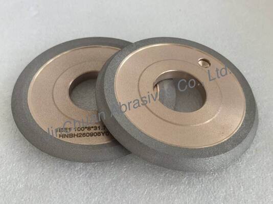 1EE1 Hybrid Wheel Straight Wheel With Side Angles For CNC Tool Grinding Machines 