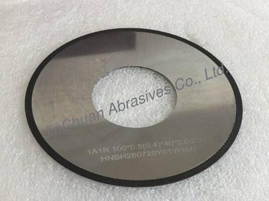 1A1R Cutting Blade With Tungsten Carbide Basebody And 0.5mm Thickness  Diamond Cutting Wheel