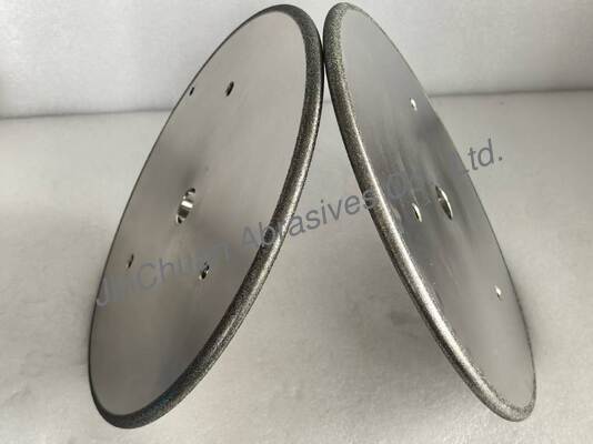 Electro Bonded Diamond  Wheels As Electroplated Grinding Disc With Radius