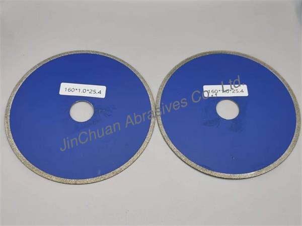 Carbide Electroplated Diamond Cutting Blade For 1A1 160mm*25.4mm*1.0mm