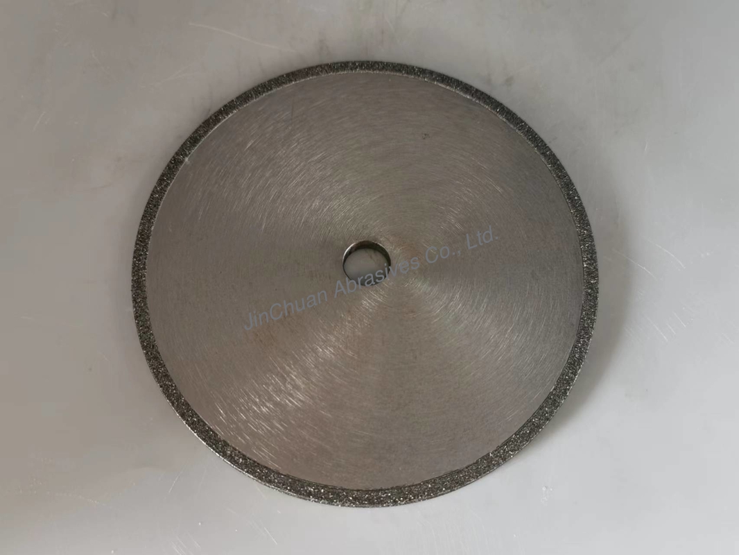 1A1 Electroplated CBN Grinding Wheel Diameter 127mm B80/100