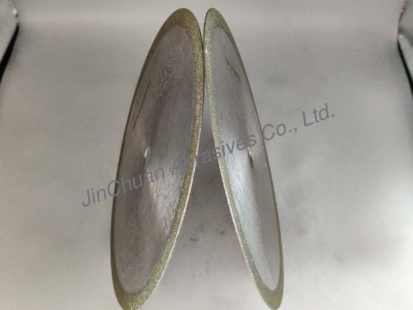1A1 Electroplated Diamond Grind Wheels With Diameter 200mm, Thickness 1.8mm, D80/100