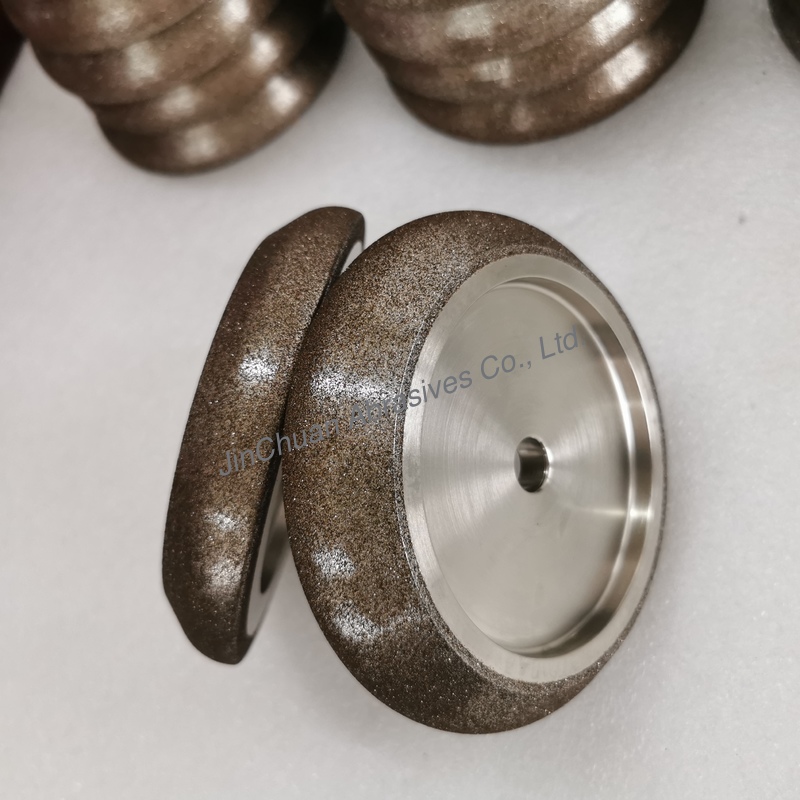 Amber 5" 127*12.7*22.23mm WM 10/30 CBN Grinding Wheel For Band Saws