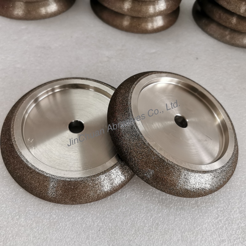 Amber 5" 127*12.7*22.23mm WM 10/30 CBN Grinding Wheel For Band Saws