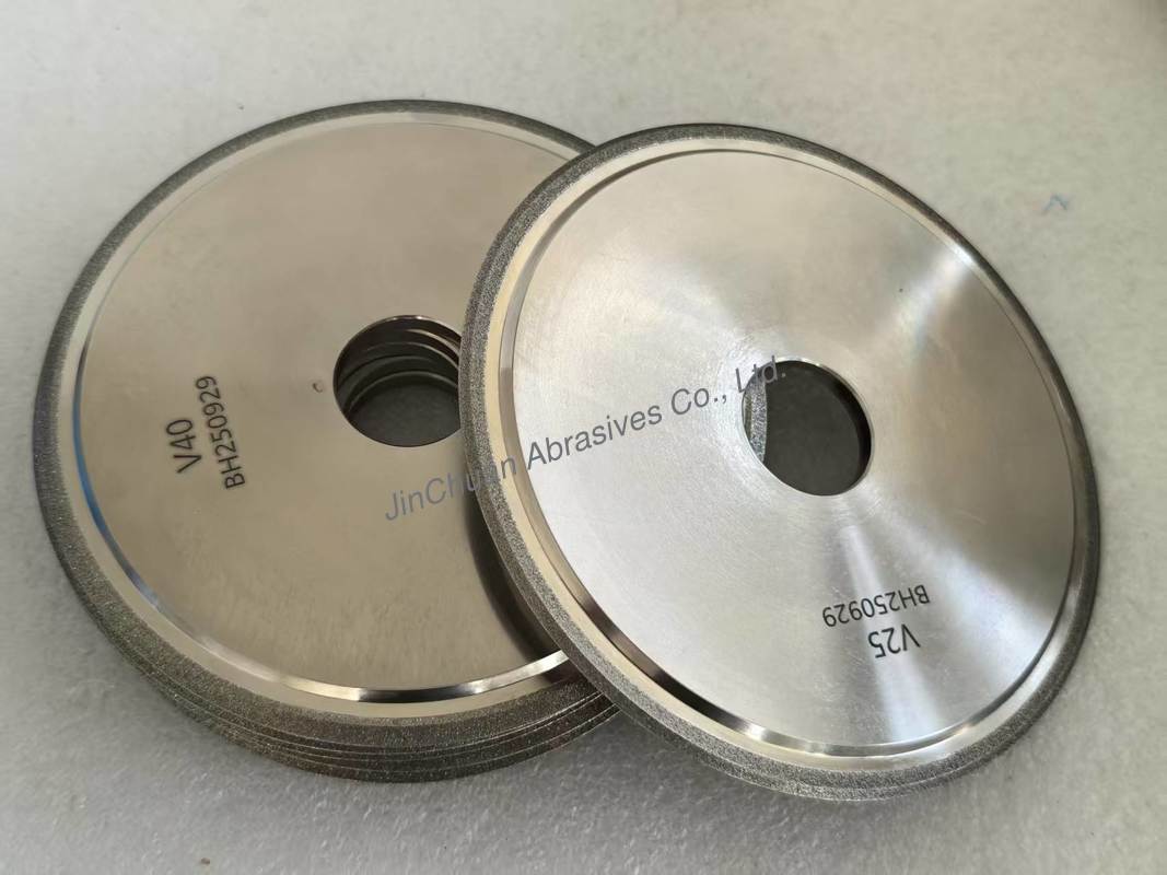 Electro Diamond Wheels For Tungsten Carbide Cutting Wheel with the degrees of 20 and 40