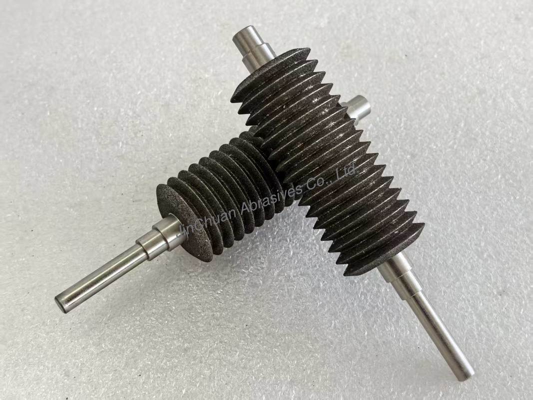 Non-Standard Customized Electroplated CBN Grinding Head 30*122.5*6*3 Mm For Sharpening Multitool Saw Blades(BIM,HCS,HSS)