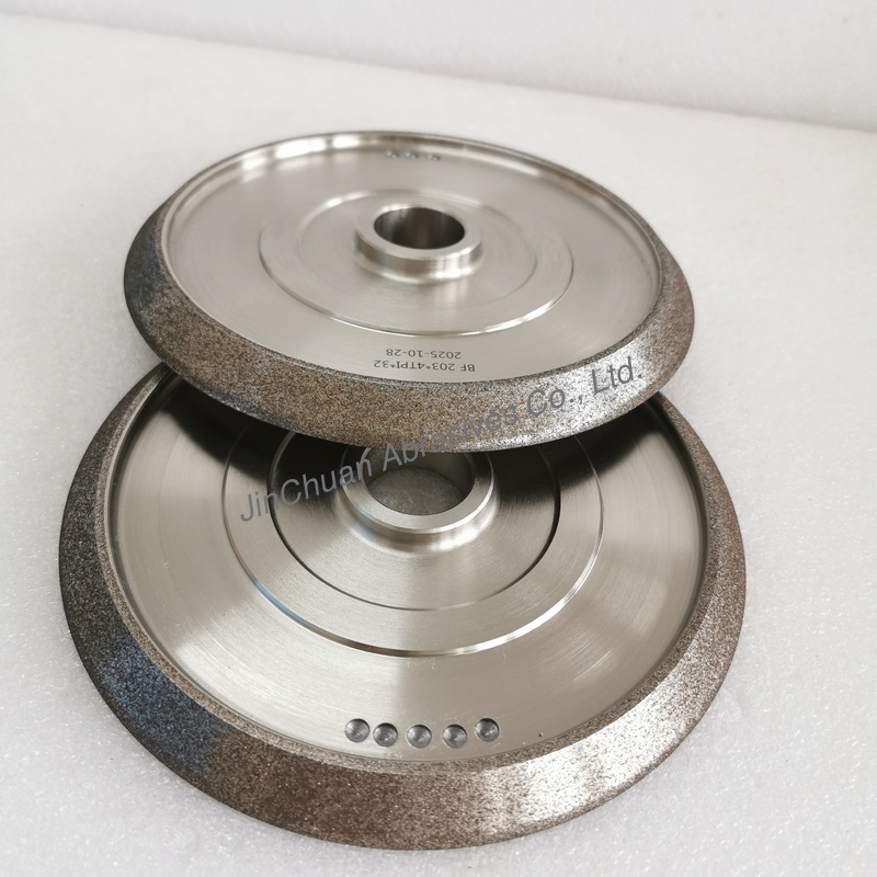 Customizable 8" 4TPI Electroplated CBN Grinding Wheels For Personalized Grinding Needs