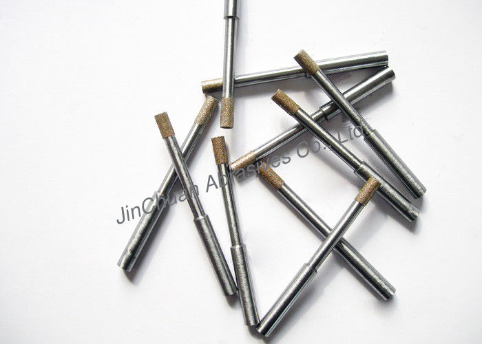 Durable Electroplated CBN Grinding Pins For High Speed Tool Steel