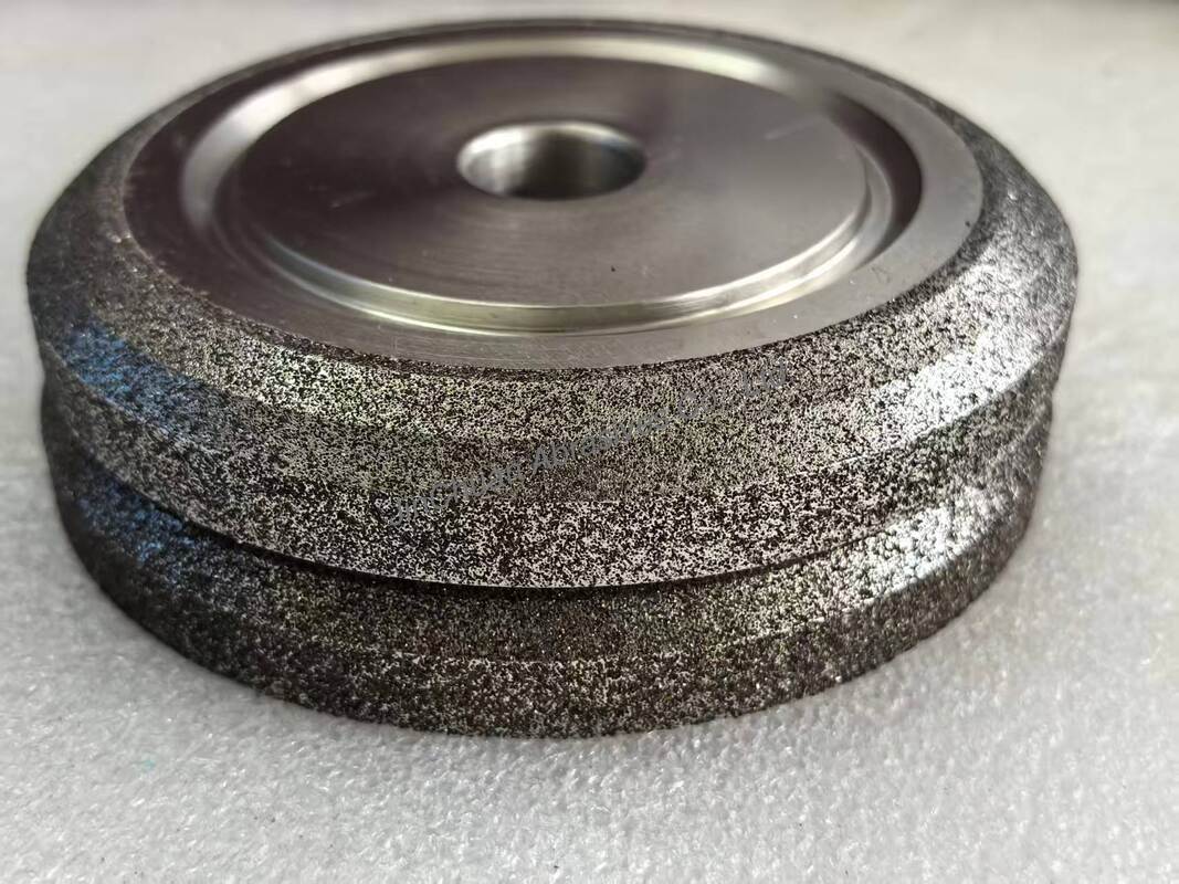 Electroplated CBN Grinding Wheel 120mm B60/70 Grit Black Sharp Long Life Span for Tool Grinding