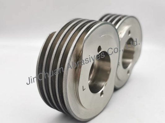 Electroplated Bonded Cbn Helical Wheels 99.06 * 38.1 * 15.93 มม. สำหรับกรรไกรเจียร