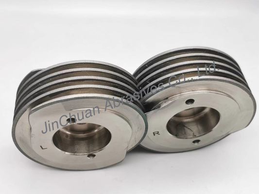 Electroplated Bonded Cbn Helical Wheels 99.06 * 38.1 * 15.93 มม. สำหรับกรรไกรเจียร