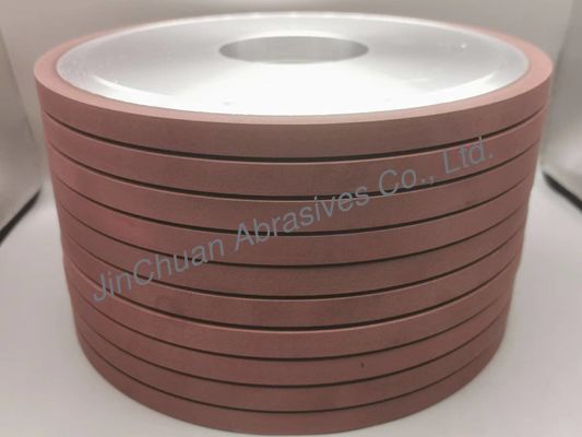 250 * 76.2 * 12 * 10 มม. ล้อเจียรเพชรเรซิ่นผูกมัดสำหรับมีดทังสเตนคาร์ไบด์