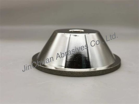 11V9 Cup Electroplated Diamond Grinding Wheel D400 เส้นผ่านศูนย์กลาง100