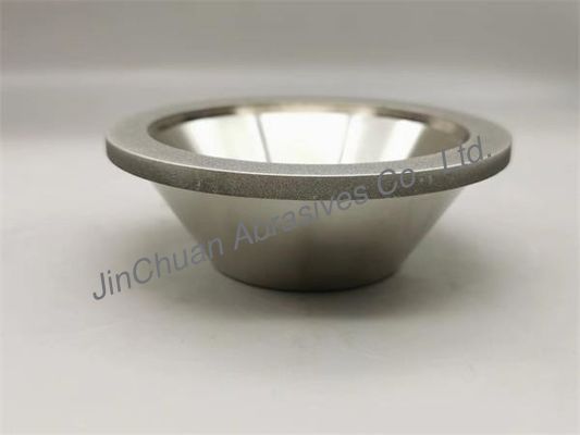 11V9 Cup Electroplated Diamond Grinding Wheel D600 เส้นผ่านศูนย์กลาง 100