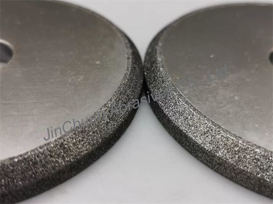 B80/100 Electroplated CBN Grinding Wheel เส้นผ่านศูนย์กลางสแตนเลส100