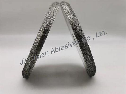 B80/100 Electroplated CBN Grinding Wheel เส้นผ่านศูนย์กลางสแตนเลส100
