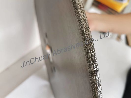 490 * 6.4 * 80 * 8 * 4.4 มม. CBN ล้อเพชรสำหรับเจียรเหล็กหล่อแผ่นตัดไฟฟ้า