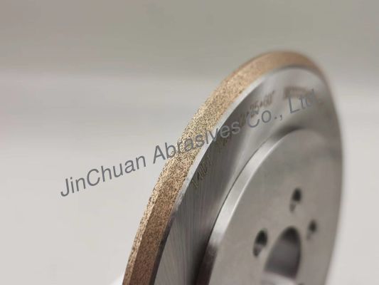 120*12*25*6*1.6mm Sintered Diamond Dressing Wheel 14D1 D35/40 Grits