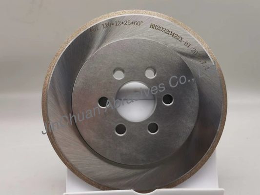 120*12*25*6*1.6mm Sintered Diamond Dressing Wheel 14D1 D35/40 Grits