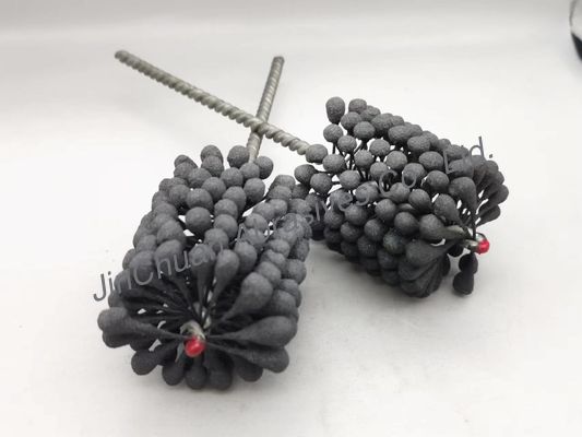 60*80*200 แปรงขัดทรงกระบอกซิลิกอนคาร์ไบด์แบบยืดหยุ่น 600 กรวด