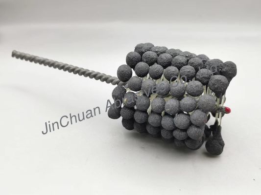 320 Grit OEM แปรงเหลากระบอก 70*80*200mm