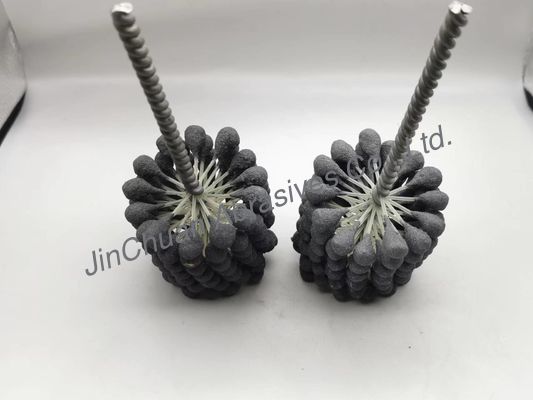 320 Grit OEM แปรงเหลากระบอก 70*80*200mm