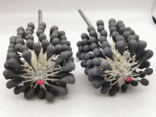 90*80*200mm 60 Grit Flex Hone Brush เพื่อขจัดเสี้ยน