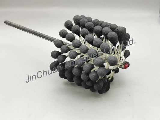 90*80*200mm 60 Grit Flex Hone Brush เพื่อขจัดเสี้ยน