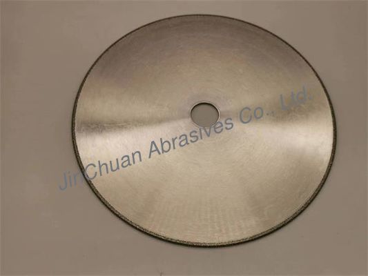 R1.5 1F1 ล้อเจียรเพชร Electroplated 230 * 3.0 * 25 * 3 D6070 Hard Alloy