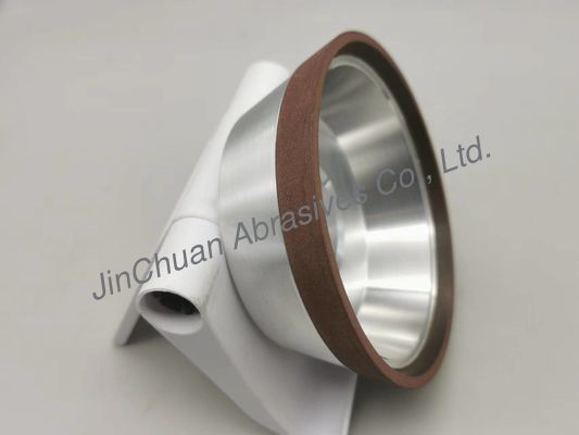 100mm 11V9 CBN ฟลายวีลเจียรและลับคม 4 นิ้ว