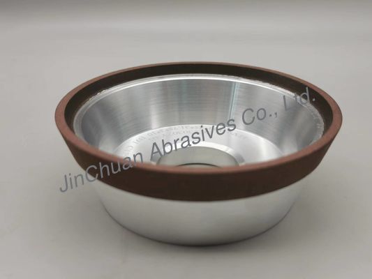 100mm 11V9 CBN ฟลายวีลเจียรและลับคม 4 นิ้ว