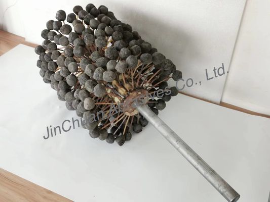 220 * 250 * 400 มม. กระบอกสูบเครื่องยนต์ Hone แปรงขัดหัวบอลรูใน SIC180 #