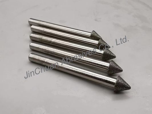 Electro Deposited Tip 1k1w การเจียรจุดติดตั้ง Diamond Abrasives D126