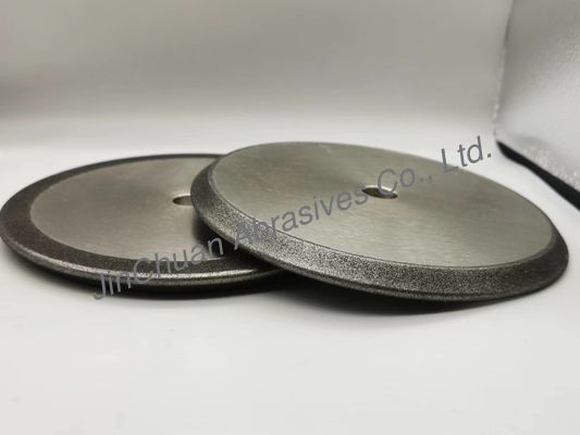 B100 8 นิ้ว CBN ใบเจียรจานเครื่องมือขัดสำหรับเลื่อยโซ่เลื่อยสายพาน