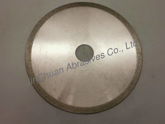 หินเจียรเคลือบด้วยไฟฟ้าสีเงินทนทาน 1.0 มม. ประสิทธิภาพสูง