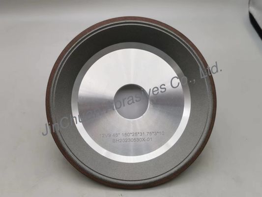 12V9 45 องศา Rein Diamond Fly Wheel 150 มม. สำหรับการเจียรและการลับคม