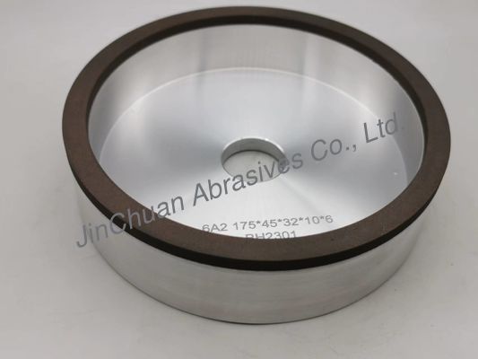 ใบเจียรเพชรเรซิน 6A2 D64 สำหรับถ้วยคาร์ไบด์ TCT