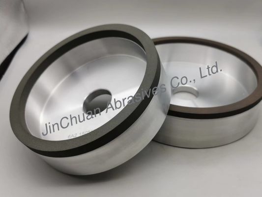 ใบเจียรเพชรเรซิน 6A2 D64 สำหรับถ้วยคาร์ไบด์ TCT