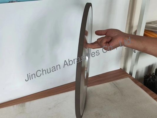 400mm 1A1 ล้อ Cbn แบบราบสําหรับการบดและเลืองล้อเพชร