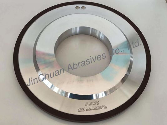 14A1 300mm ล้อ Cbn แบบราบ สําหรับการบดและเลืองกระบอกล้อเพชร