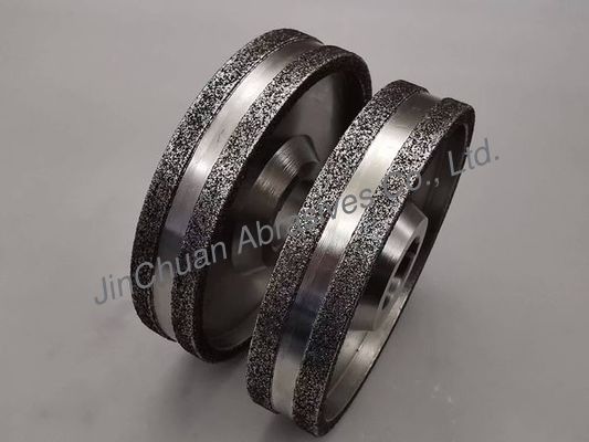 ร่างเหล็กเคลือบไฟฟ้า CBN ล้อเลื่อย กว้าง 100 เลข Grit B301