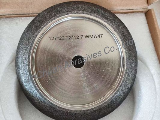 5 นิ้ว 127 มม WM 7/47 โปรไฟล์ Bandsaw ชูล้อสําหรับ Woodmizer Band Saw Grinder