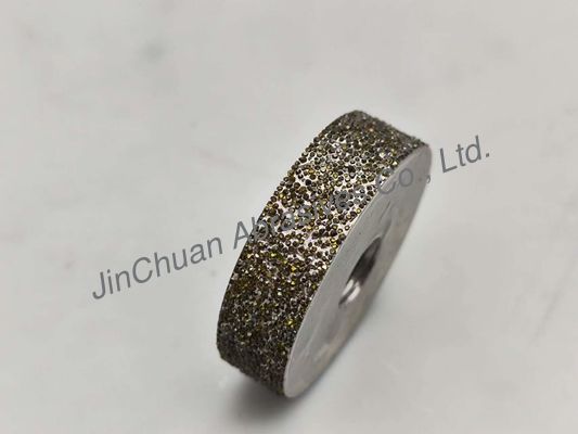 1A1 เครื่องบดเพชรเคลือบไฟฟ้าเหล็กเทาสีเทาที่มีเพชร Grit D30/35