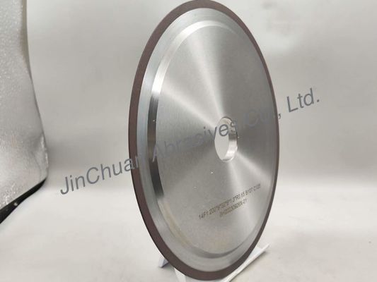 R0.65mm Rein Bond CBN ล้อเลื่อยสําหรับการเลี้ยวม้วนคาร์ไบดทองเฟิร์ม 200 มม